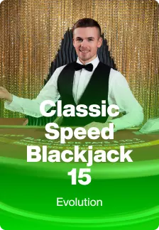 Classic Speed Blackjack 15 game tile
