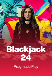 Blackjack 24 game tile